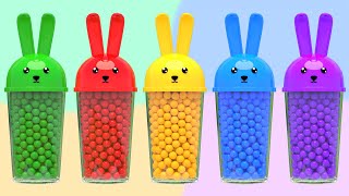 Surprise Color bottle  John Jacob Jingleheimer Schmidt  Nursery Rhymes amp Kids Songs  Kindergarten [upl. by Eimak]