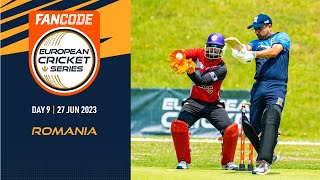 🔴 FanCode ECS Romania 2023  Day 9  T10 Live Cricket  European Cricket [upl. by Nolte540]