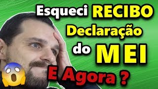 Como Imprimir o Recibo da Declaração do MEI DASNSimei [upl. by Margaret560]