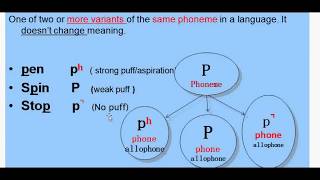 Morphology Lesson 5 Part 1 Morphemes and Allomorphs [upl. by Amitarp]