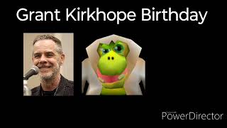 Grant Kirkhope Birthday [upl. by Haiel989]