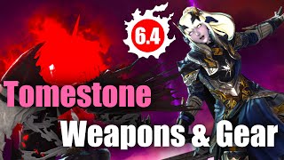 All NEW Tomestone Weapons amp Gear Sets  Patch 64  4kUHD [upl. by Ahsila705]