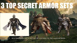 Elden Ring 3 Top Secret Armor Sets  Carian Knight Armor Twinned Armor FIA NPC CleanRot Armor [upl. by Chic]