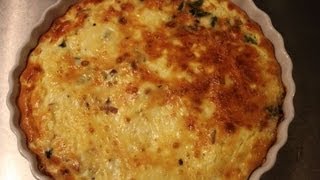 Spinatquiche Rezept vegetarisch  Der Bio Koch 117 [upl. by Sams]