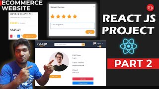 React JS Ecommerce Website in Tamil  Part 2 [upl. by Namron39]