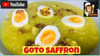 How to make Goto  Saffron  The best goto recipe  lugaw is essential  Indoor Cooking [upl. by Grizelda]