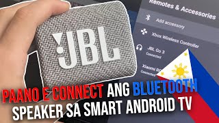 Paano econnect ang Bluetooth speaker sa smart TV  smart android TV [upl. by Wearing]