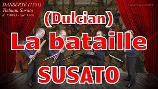 Pavane La bataille from DANSERYE1551 by Tielman Susato Dulcians Yasuhiko Higaki [upl. by Halullat498]