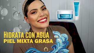 💧 Crema para PIEL GRASAMIXTA 💧 ❤️ NEUTROGENA y contorno de ojos ▶ Un Tulipán azul [upl. by Zahc]