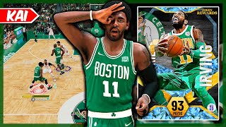 TOKEN REWARD DIAMOND KYRIE IRVING IS JUST THE BESTNBA 2k22 MyTEAM GAMEPLAY [upl. by Eceinaj]