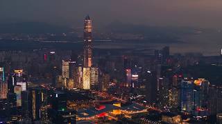 Shenzhen City of the Future  Aerial Tour of Shenzhen China [upl. by Areip]