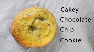 Cakey Chocolate Chip Cookies Recipe [upl. by Dibru]