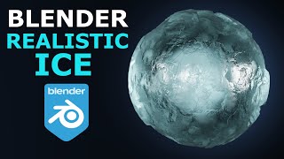 Make a Realistic Ice Shader  Blender tutorial [upl. by Dasya]