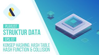 7 Konsep Hashing Hash Table Hash Function Collision dan Collision Resolution  STRUKTUR DATA [upl. by Syck]