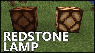 How To Use REDSTONE LAMPS In Minecraft [upl. by Bellanca]