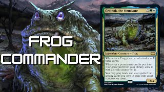 What EDH cards break Grolnok the Omnivore  Frog Tribal Commander and Self Mill [upl. by Libb]