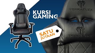 Kursi Gaming Murah dari TERRAFLEX TF  1  Sudah 4D Armrest [upl. by Enail52]