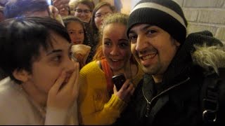 Meeting Lin Manuel and the Hamilton Cast ⎢NYC 2016 [upl. by Galligan]