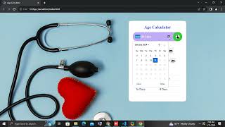 CodeAlpha Task 2 Age Calculator [upl. by Narual]