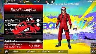 DARK TEAM PLUS V1  OB46 FF HACK  FREE FIRE MOD MENU  DARK TEAM HACK  FF HACK [upl. by Leirej]