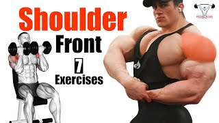 اقوي مجموعة تمارين تعمل علي تعريض الاكتاف الامامية  Front Shoulder Exercises [upl. by Ruhtracm692]