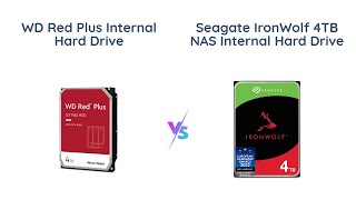 WD Red Plus vs Seagate IronWolf NAS Internal Hard Drive Comparison [upl. by Edurtreg]