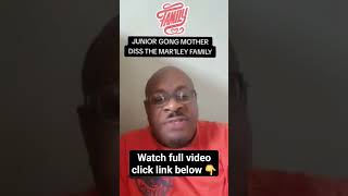 OMG😱JUNIOR GANG MOTHER ALLEGEDLY DISS THE MARLEY FAMILY🤔 bobmarley jamaica shortsvideo [upl. by Burkhard]