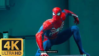 【4K】SPIDER MAN Gameplay Part 17 BACK TO SCHOOL [upl. by Inalej]