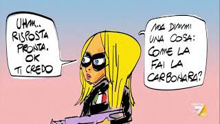 Il cartoon del Genio Makkox quotO noquot [upl. by Warp]