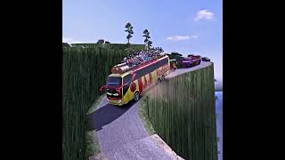 The Most Extreme Bus Ride on the World’s Deadliest Roads  Euro truck Simulator 2 [upl. by Nnil550]