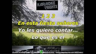 EL CRIOLLO  DALMIRO CUELLAR KARAOKE COVER [upl. by Tedi950]