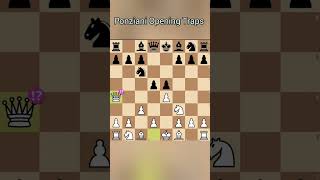 Ponziani opening Traps  Opening Traps for White  learnchesstrapin30seconds chessopeningtrap [upl. by Aicileb]