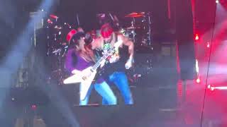 POISON Concert Allegiant Stadium LAS VEGAS CC Deville Guitar Solo Sept 9 2022 [upl. by Arnold]