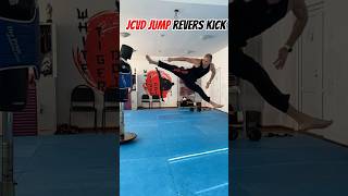 JCVD revers kick🥋 kickboxing jcvd jeanclaudevandamme mma [upl. by Barker]