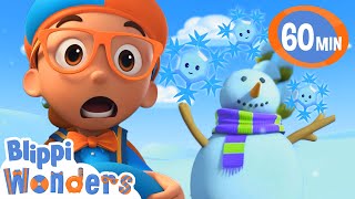 Blippis Epic Winter Adventure ⛄ Blippi Wonders Educational Videos for Kids [upl. by Lambert404]