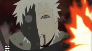 Naruto Shippuden ナルト疾風伝 Episode 375  Obito Uchiha Ten Tails Jinchuriki Scene HD  十尾の人柱力・オビト [upl. by Wincer]