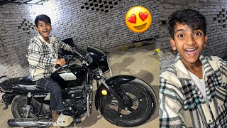 Zeeshan Splendor Bike Chalane Ke Liye Zid Kar Raha 😧 Ab Ky Kare [upl. by Limoli]