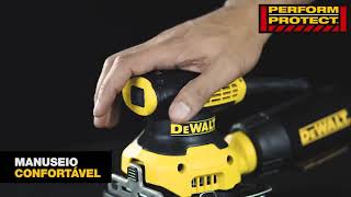 Lixadeira Orbital 230w DeWalt DWE6411 [upl. by Karissa990]