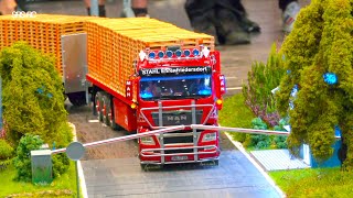 AMAZING RC EVENT WITH SPECIAL RC CONSTRUCTION EQUIPMENT RC TRUCKS RC BUS AND RC TRACTOR [upl. by Einegue390]