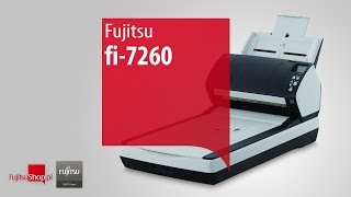 Skaner Fujitsu fi7260  FujitsuShoppl  Test PL [upl. by Llet19]