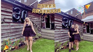 30th Birthday Party Vlog  RIP 20s Hello 30s Theme  Party Inspo [upl. by Ycul]