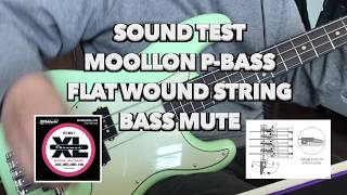 비교테스트 moollon pbass sound test mollon [upl. by Ilsa]