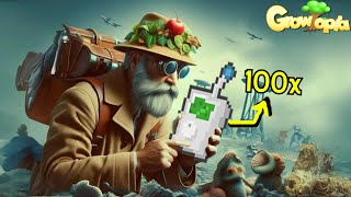 Profit Dari Geigeran 100x di Growtopia [upl. by Neelahs]