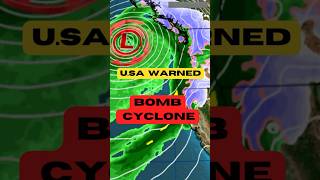 Bomb Cyclone Hits West Coast Extreme Flooding Blizzard and Wind Threat [upl. by Yhtomot]