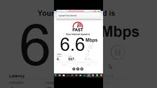 Internet speed test internetspeedtest 4gspeed shorts short [upl. by Ellenrahs]