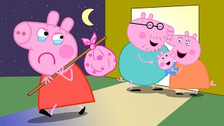 Mummy Pig and Daddy Pig Dont Love Me Peppa Please Come Back Home  Peppa Pig Funny Animation [upl. by Rekyr]