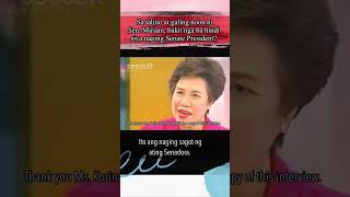 Sobrang talino eh bakit hindi naging SENATE PRESIDENT si miriam trending viralvideo fyp [upl. by Puklich553]