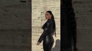 Leather Leggings Outfit Styles TOP 3  Curvy Influencer Leggings Hacks GRWM [upl. by Mcloughlin509]