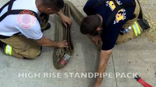 HOSE DEPLOYMENT HIGH RISE STANDPIPE BUNDLE [upl. by Aivyls]