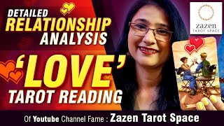 Love Detailed Relationship Analysis Tarot Reading psychictarot reading tarot tarotcards [upl. by Aicen]